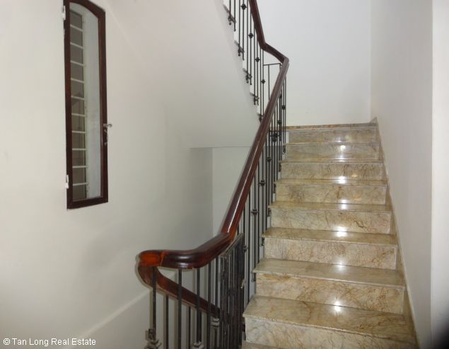 Cool house with reasonable design in Au Co street, Tay Ho district, Hanoi for rent 1