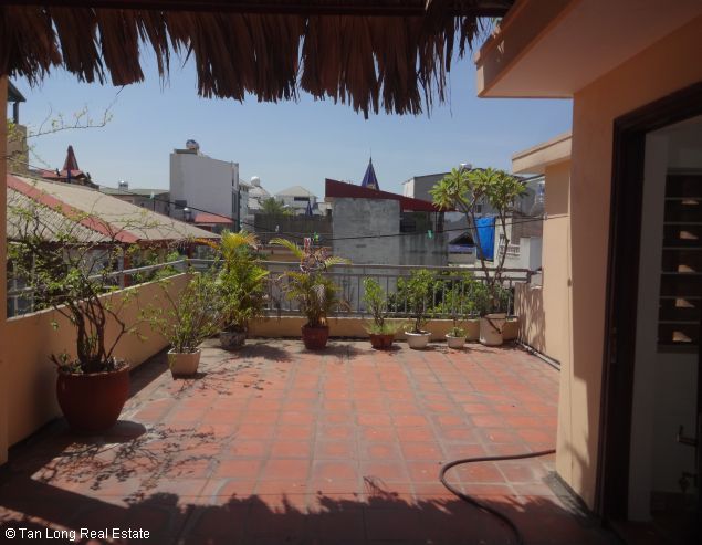 Cool house with reasonable design in Au Co street, Tay Ho district, Hanoi for rent 10