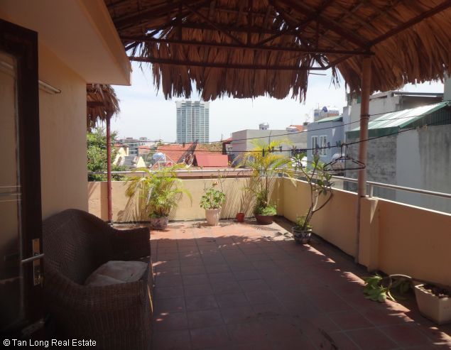 Cool house with reasonable design in Au Co street, Tay Ho district, Hanoi for rent 9