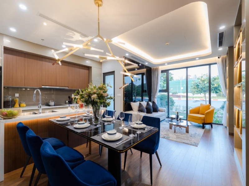Nice 3-bedroom apartment for rent in Heritage West Lake 5