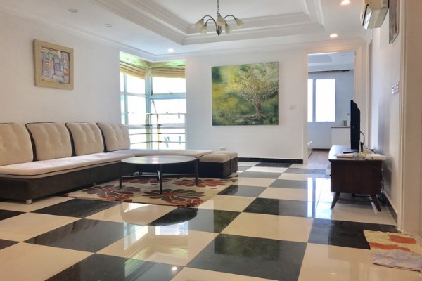 Vintage style 3 bedroom furnished apartment for rent in G3 tower Ciputra Tay Ho