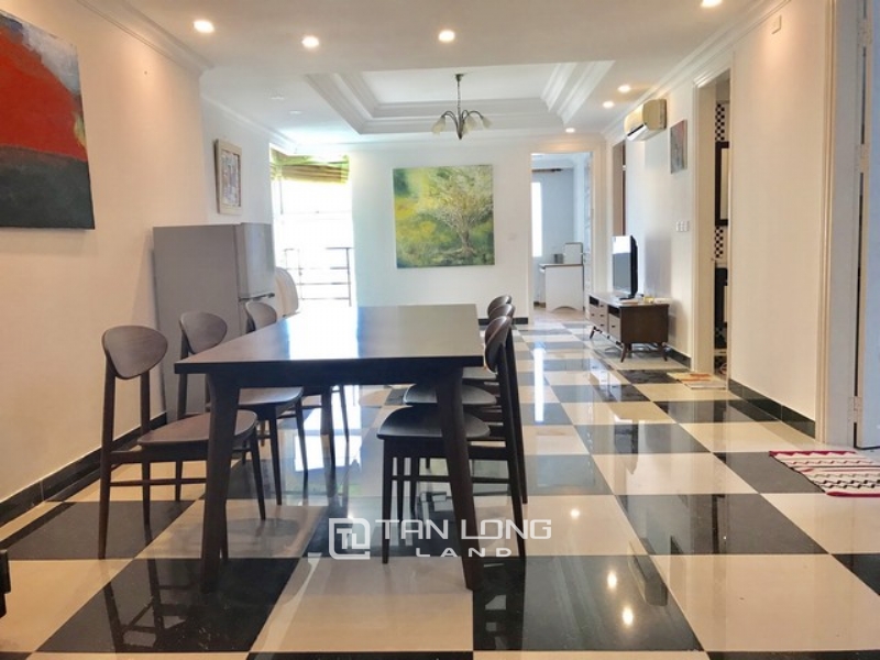 Vintage style 3 bedroom furnished apartment for rent in G3 tower Ciputra Tay Ho 1