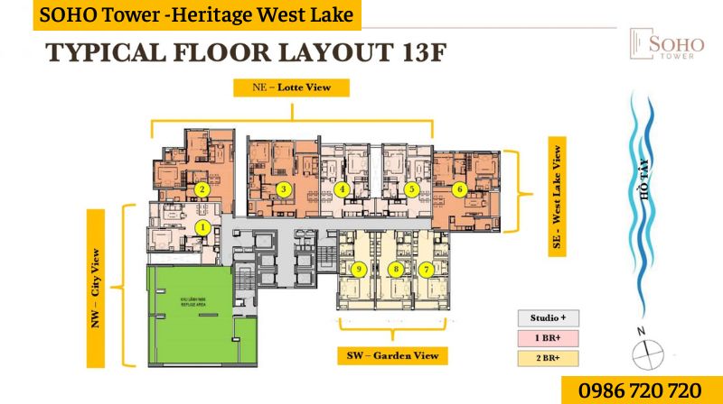 Soho Tower - Heritage West Lake