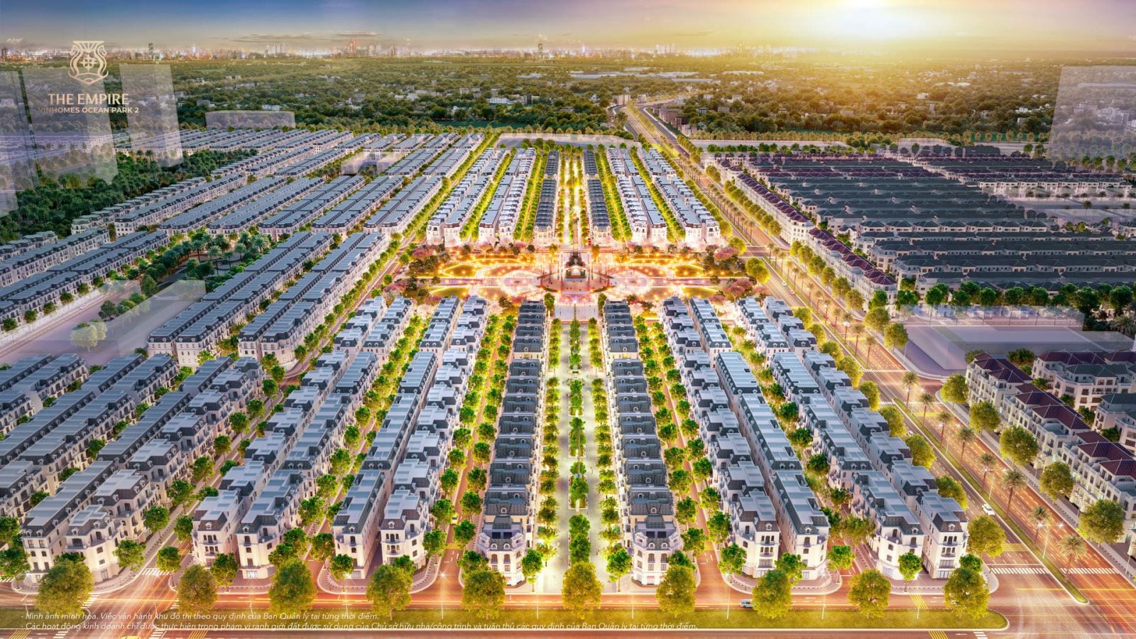 Villas for sale in Vinhomes Ocean Park 2 The Empire