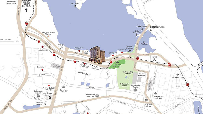 Location of Sun Grand City