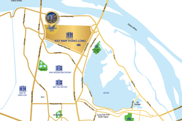 Location of Sunshine City