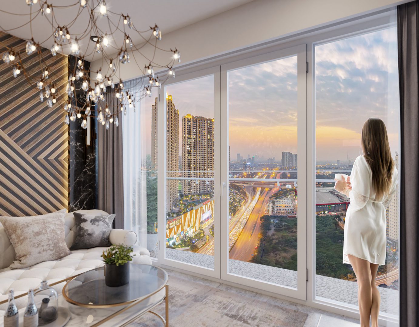 Panorama view in Summit Building