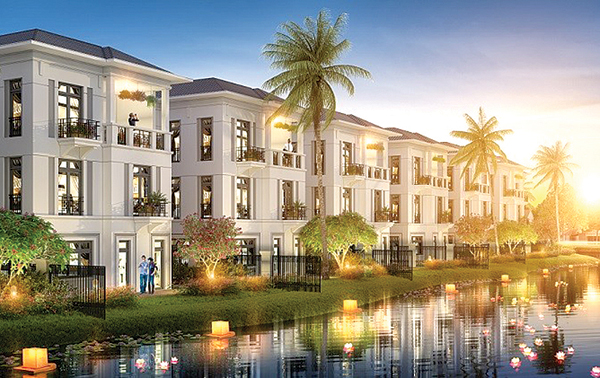 Villas for rent in Vinhomes The Harmony - Huong Duong subdivision