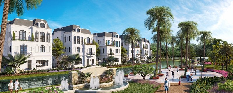 villas for rent Vinhomes The Harmony - Phong Lan subdivision